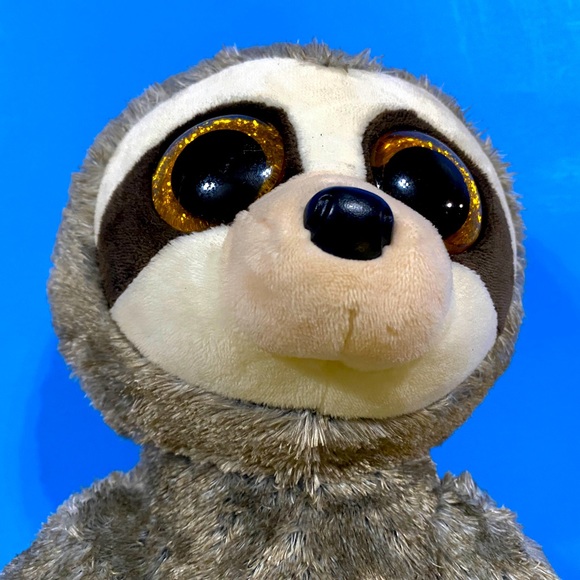 Ty BEANIE BOOS SLOTH DANGLER Ty SILK 2021 COLLECTION LARGE SIZE 13” CUTE PLUSH - Picture 6 of 10